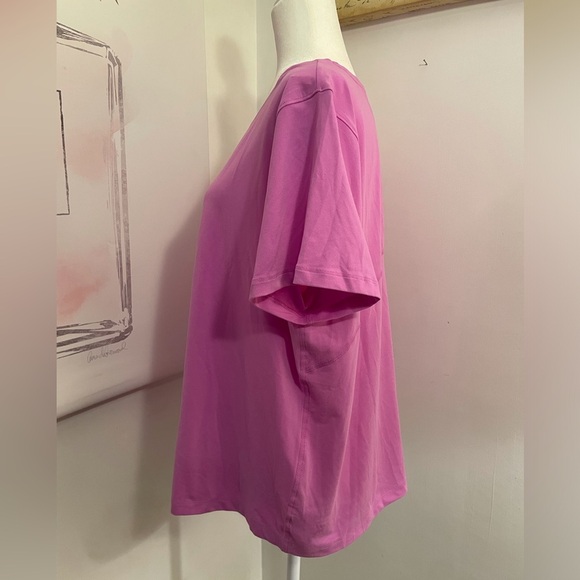 All In Motion Crewneck Tee Size XXL Purple - Picture 4 of 11